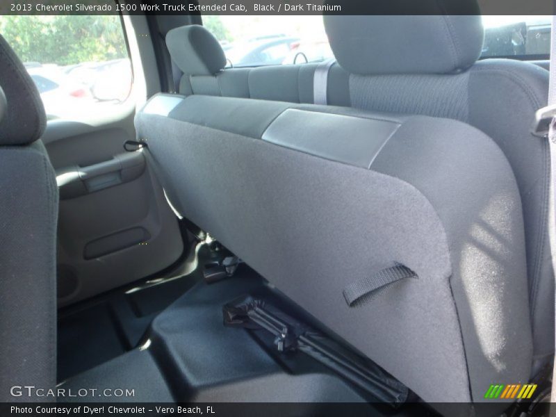Black / Dark Titanium 2013 Chevrolet Silverado 1500 Work Truck Extended Cab