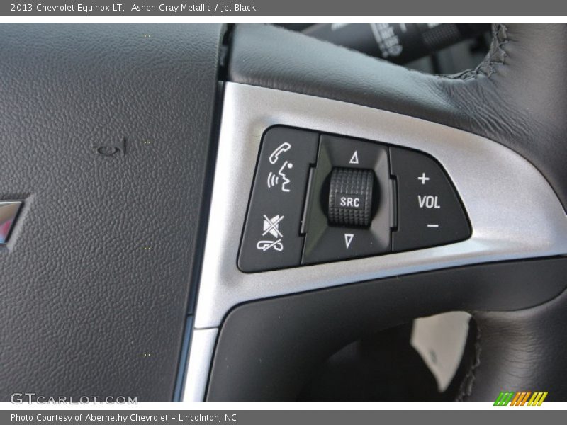 Ashen Gray Metallic / Jet Black 2013 Chevrolet Equinox LT