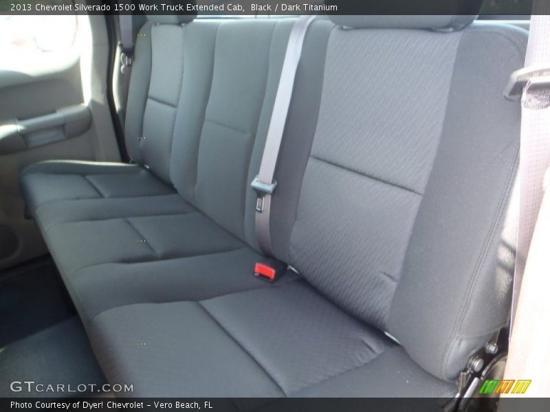 Black / Dark Titanium 2013 Chevrolet Silverado 1500 Work Truck Extended Cab