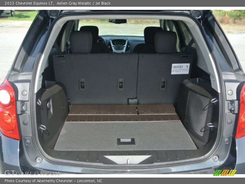 Ashen Gray Metallic / Jet Black 2013 Chevrolet Equinox LT