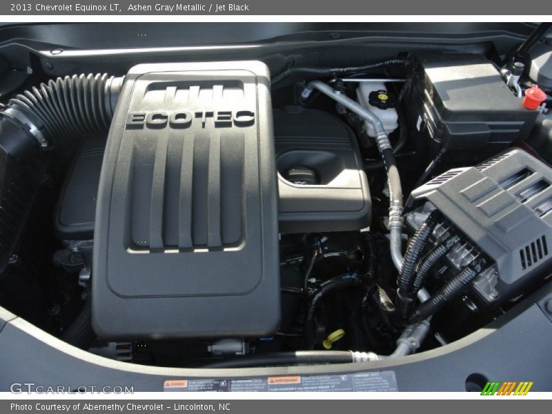 Ashen Gray Metallic / Jet Black 2013 Chevrolet Equinox LT