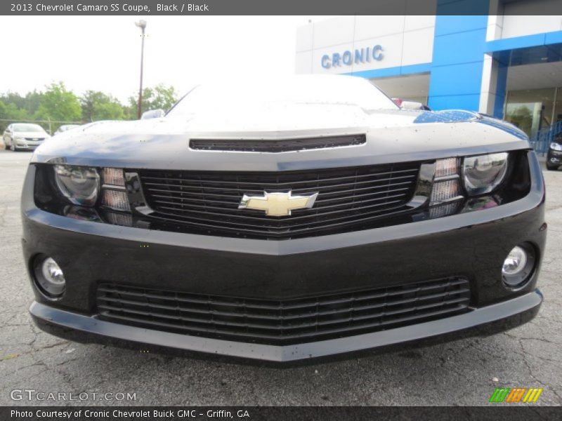 Black / Black 2013 Chevrolet Camaro SS Coupe