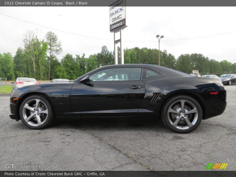 Black / Black 2013 Chevrolet Camaro SS Coupe