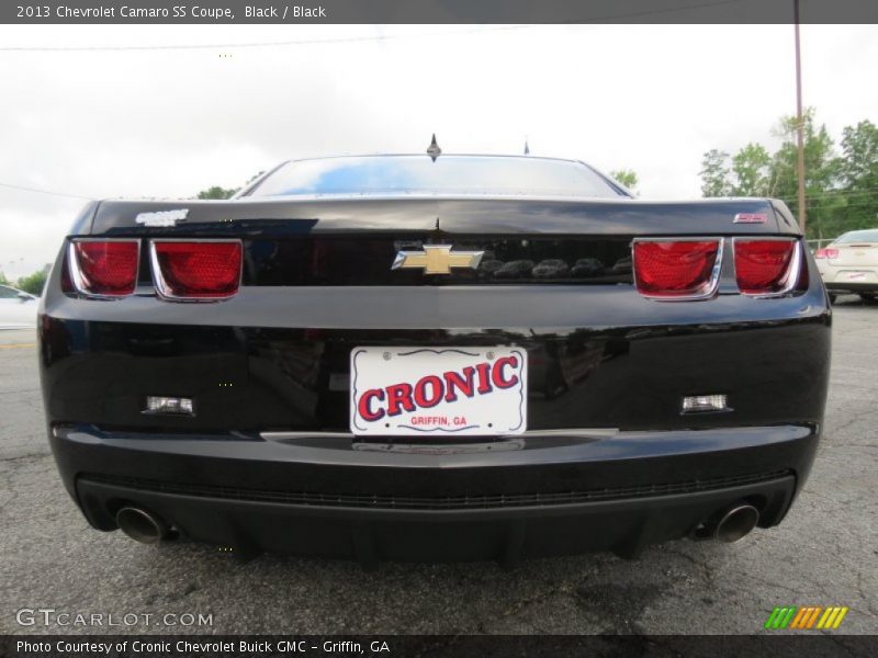 Black / Black 2013 Chevrolet Camaro SS Coupe