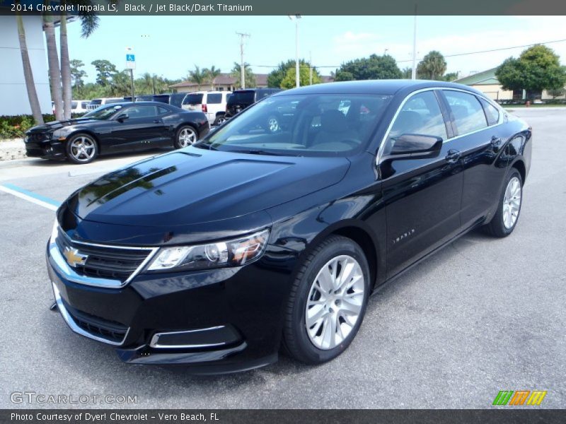 Front 3/4 View of 2014 Impala LS
