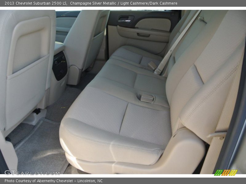 Champagne Silver Metallic / Light Cashmere/Dark Cashmere 2013 Chevrolet Suburban 2500 LS