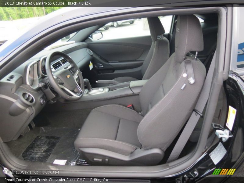 Front Seat of 2013 Camaro SS Coupe