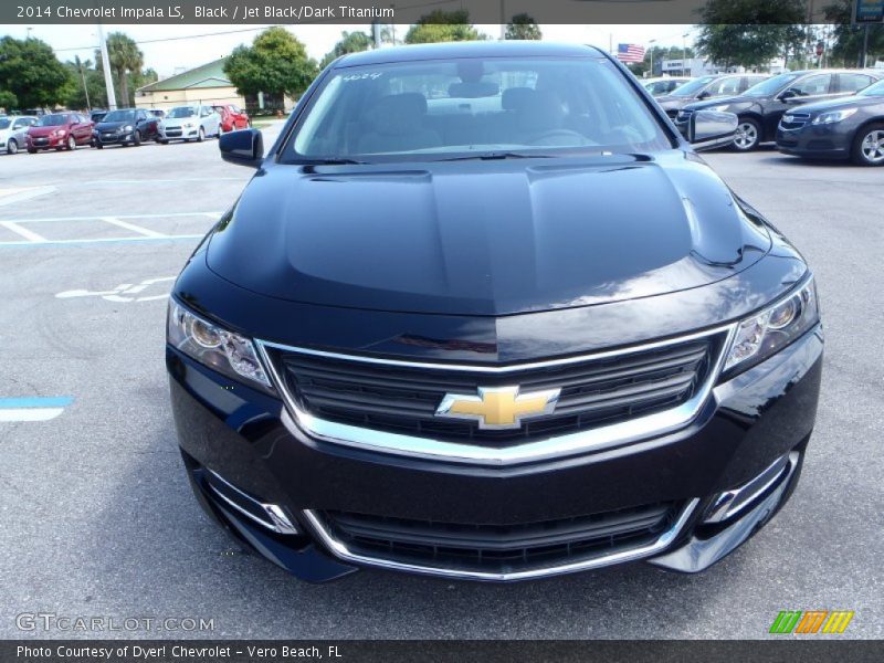 Black / Jet Black/Dark Titanium 2014 Chevrolet Impala LS