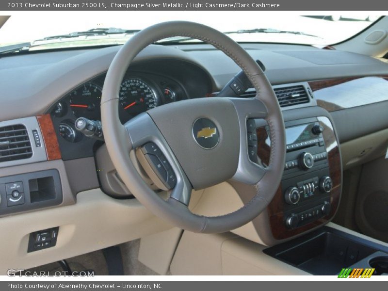 Dashboard of 2013 Suburban 2500 LS