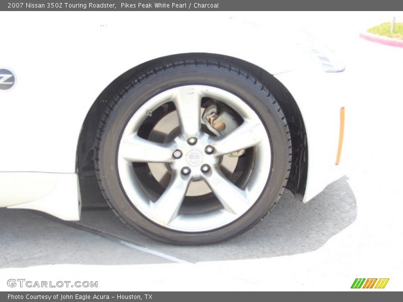 Pikes Peak White Pearl / Charcoal 2007 Nissan 350Z Touring Roadster