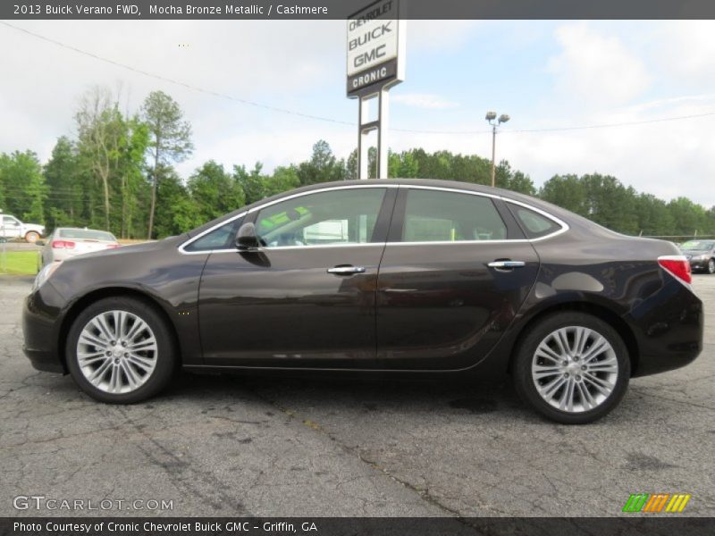 Mocha Bronze Metallic / Cashmere 2013 Buick Verano FWD