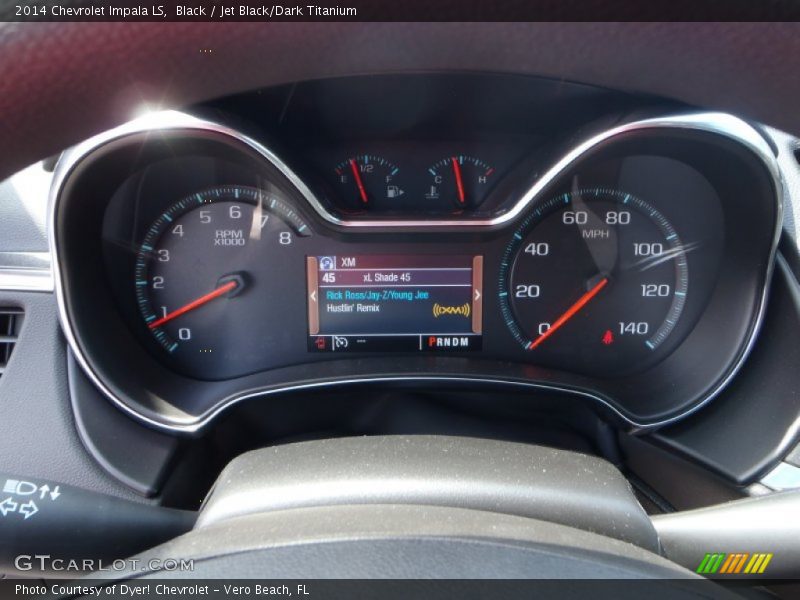 Black / Jet Black/Dark Titanium 2014 Chevrolet Impala LS