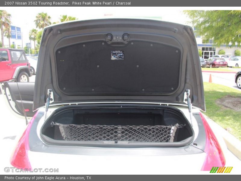 Pikes Peak White Pearl / Charcoal 2007 Nissan 350Z Touring Roadster