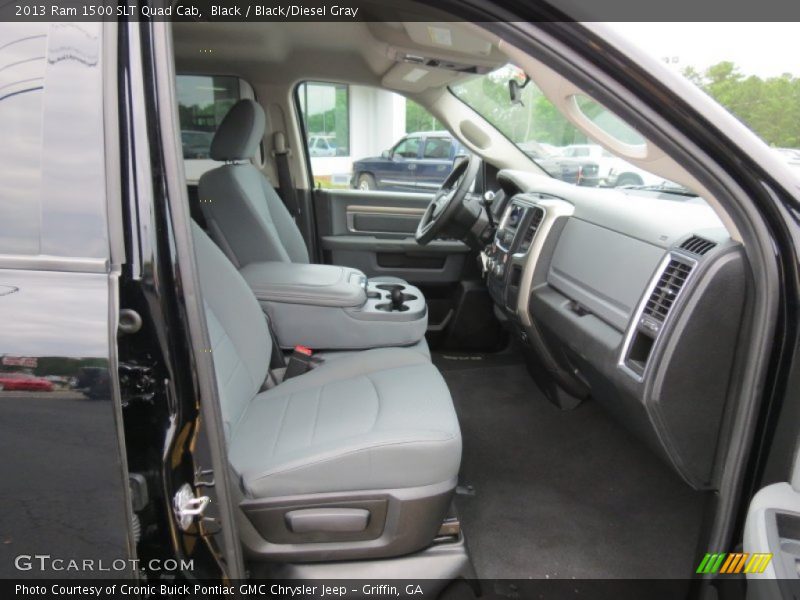 Front Seat of 2013 1500 SLT Quad Cab