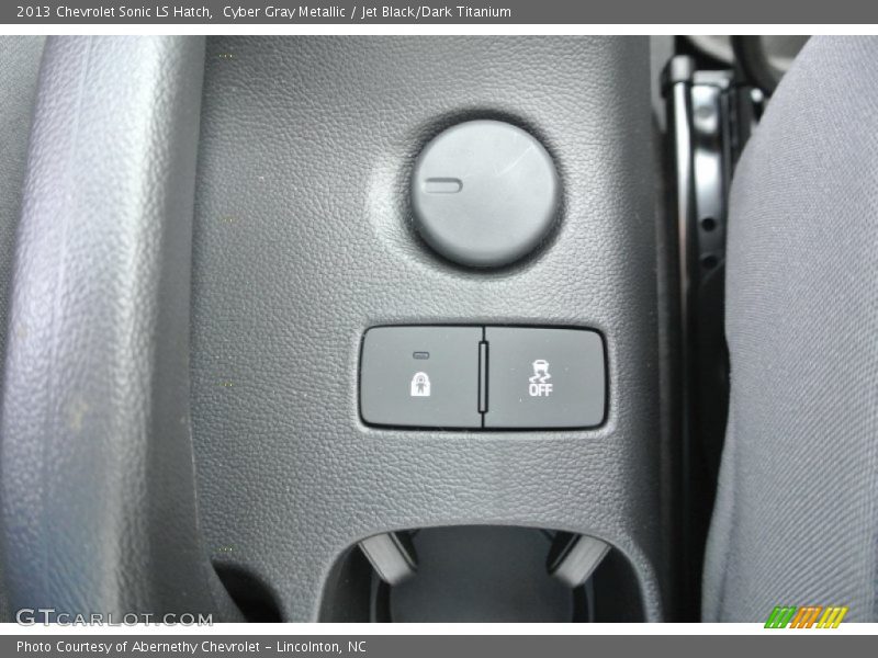 Cyber Gray Metallic / Jet Black/Dark Titanium 2013 Chevrolet Sonic LS Hatch
