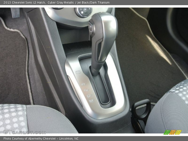 Cyber Gray Metallic / Jet Black/Dark Titanium 2013 Chevrolet Sonic LS Hatch