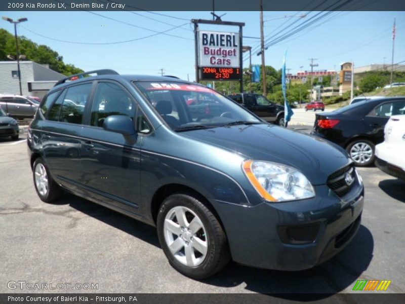 Denim Blue / Gray 2009 Kia Rondo LX