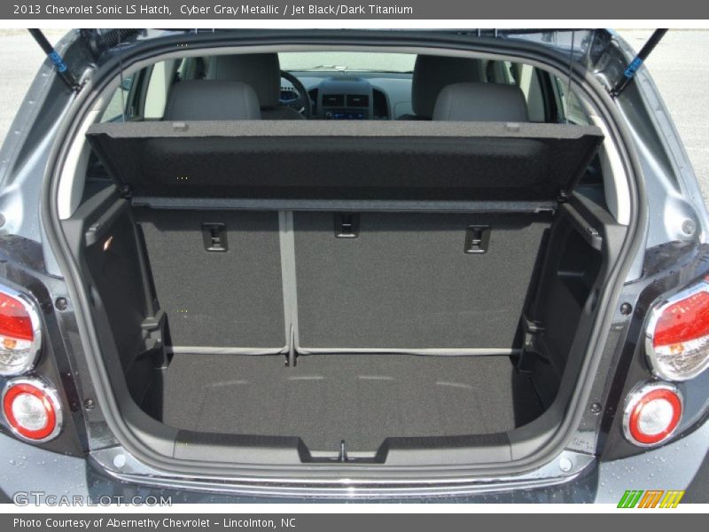 Cyber Gray Metallic / Jet Black/Dark Titanium 2013 Chevrolet Sonic LS Hatch