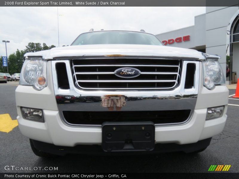 White Suede / Dark Charcoal 2008 Ford Explorer Sport Trac Limited