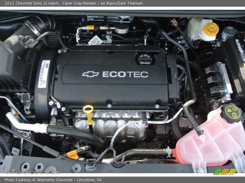  2013 Sonic LS Hatch Engine - 1.8 Liter DOHC 16-Valve ECOTEC 4 Cylinder