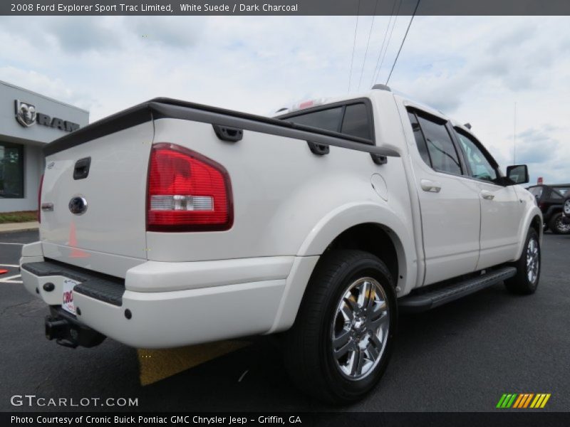 White Suede / Dark Charcoal 2008 Ford Explorer Sport Trac Limited
