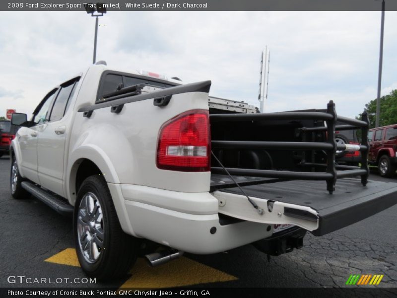 White Suede / Dark Charcoal 2008 Ford Explorer Sport Trac Limited