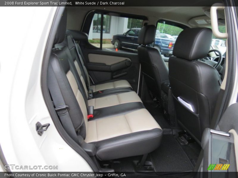 White Suede / Dark Charcoal 2008 Ford Explorer Sport Trac Limited