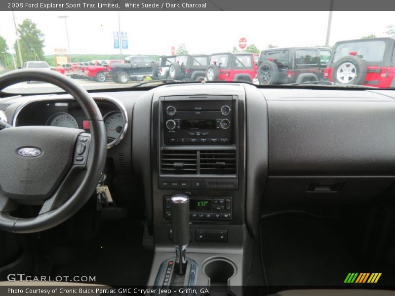 Dashboard of 2008 Explorer Sport Trac Limited