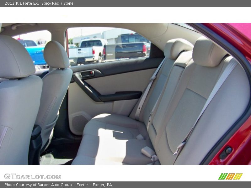 Spicy Red / Stone 2012 Kia Forte EX