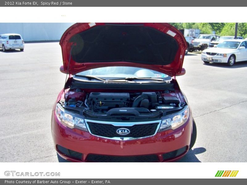Spicy Red / Stone 2012 Kia Forte EX