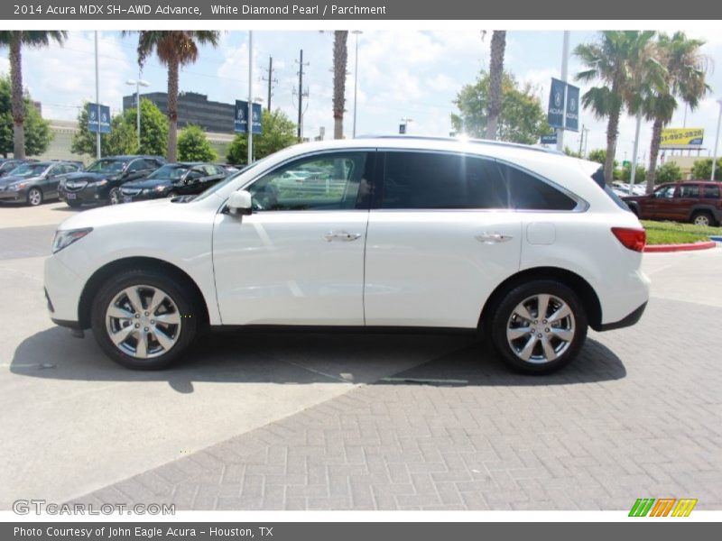  2014 MDX SH-AWD Advance White Diamond Pearl