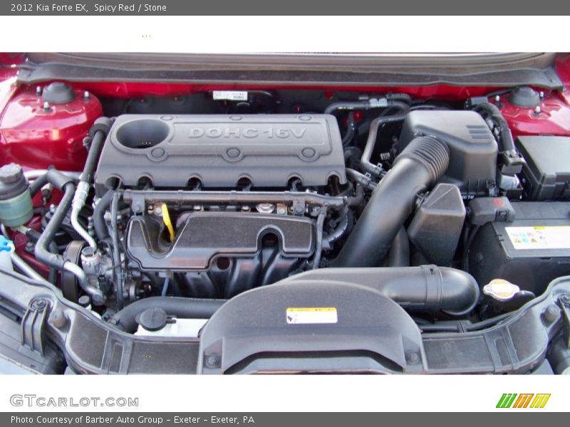 Spicy Red / Stone 2012 Kia Forte EX