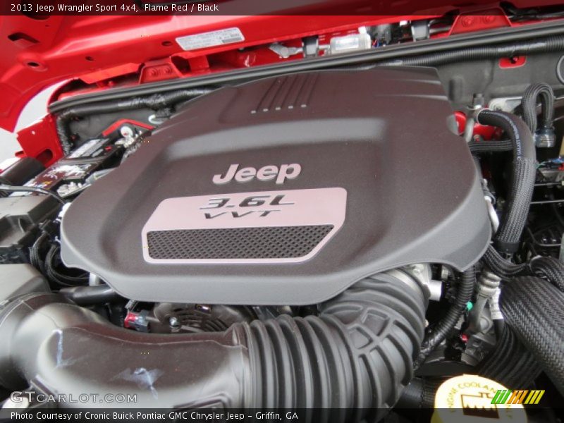 Flame Red / Black 2013 Jeep Wrangler Sport 4x4