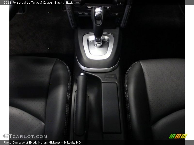 Black / Black 2011 Porsche 911 Turbo S Coupe