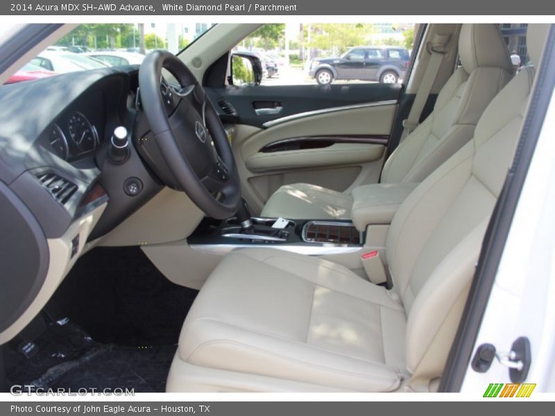  2014 MDX SH-AWD Advance Parchment Interior