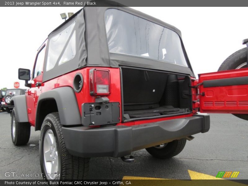 Flame Red / Black 2013 Jeep Wrangler Sport 4x4