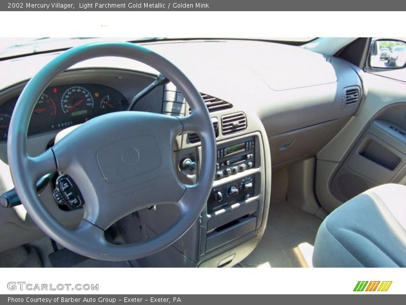 Dashboard of 2002 Villager 