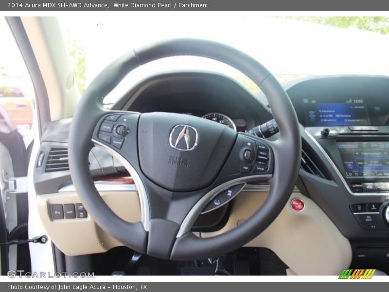  2014 MDX SH-AWD Advance Steering Wheel