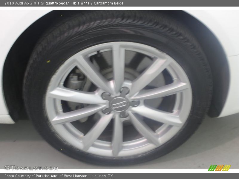 Ibis White / Cardamom Beige 2010 Audi A6 3.0 TFSI quattro Sedan