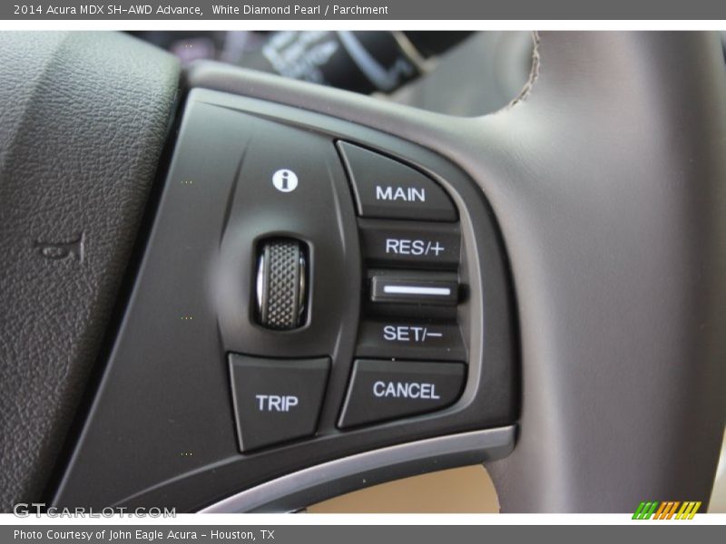 Controls of 2014 MDX SH-AWD Advance