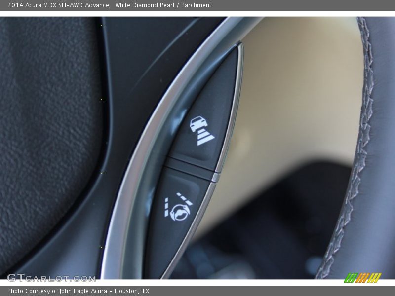 Controls of 2014 MDX SH-AWD Advance