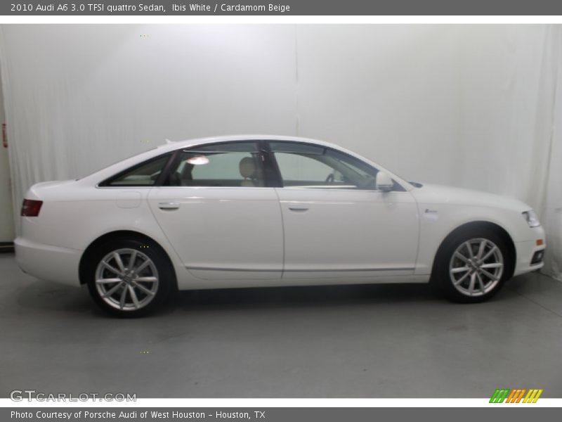 Ibis White / Cardamom Beige 2010 Audi A6 3.0 TFSI quattro Sedan