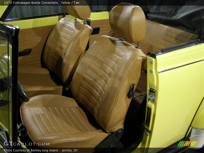 Yellow / Tan 1979 Volkswagen Beetle Convertible