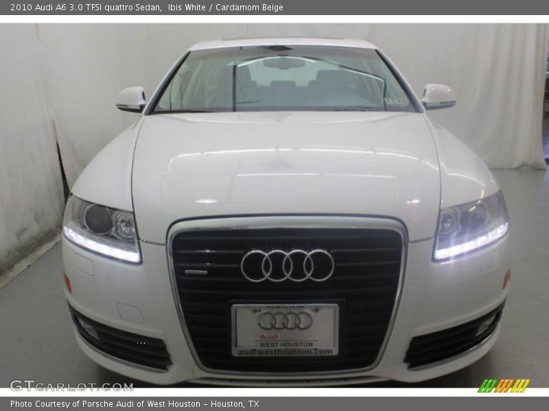 Ibis White / Cardamom Beige 2010 Audi A6 3.0 TFSI quattro Sedan