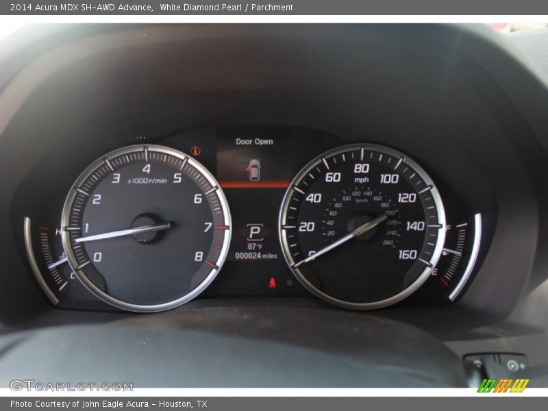  2014 MDX SH-AWD Advance SH-AWD Advance Gauges