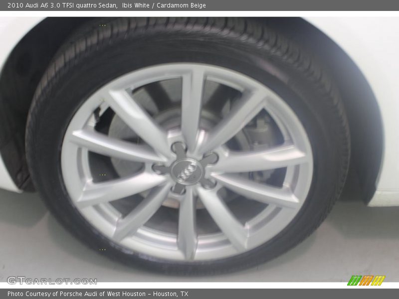 Ibis White / Cardamom Beige 2010 Audi A6 3.0 TFSI quattro Sedan