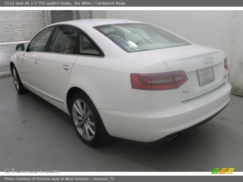 Ibis White / Cardamom Beige 2010 Audi A6 3.0 TFSI quattro Sedan