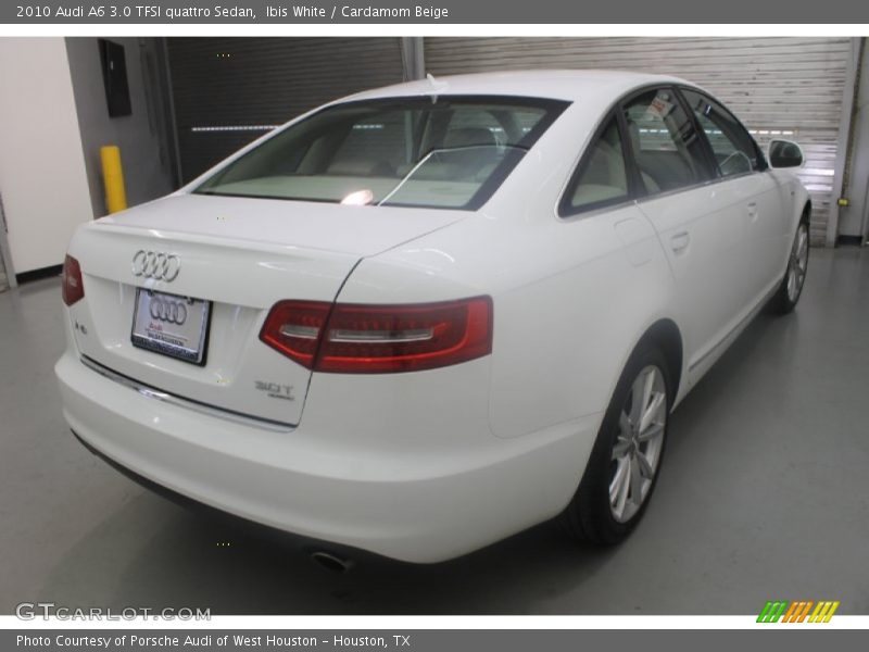 Ibis White / Cardamom Beige 2010 Audi A6 3.0 TFSI quattro Sedan