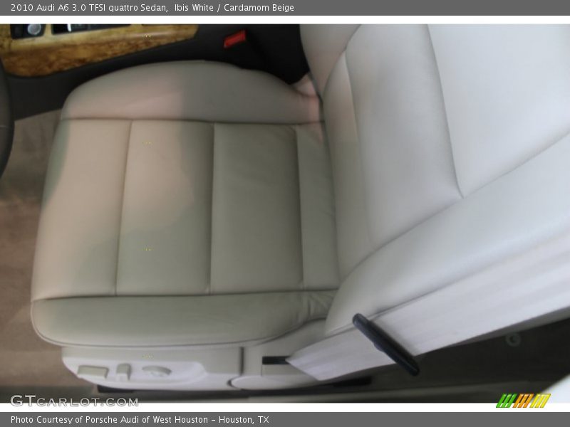 Ibis White / Cardamom Beige 2010 Audi A6 3.0 TFSI quattro Sedan