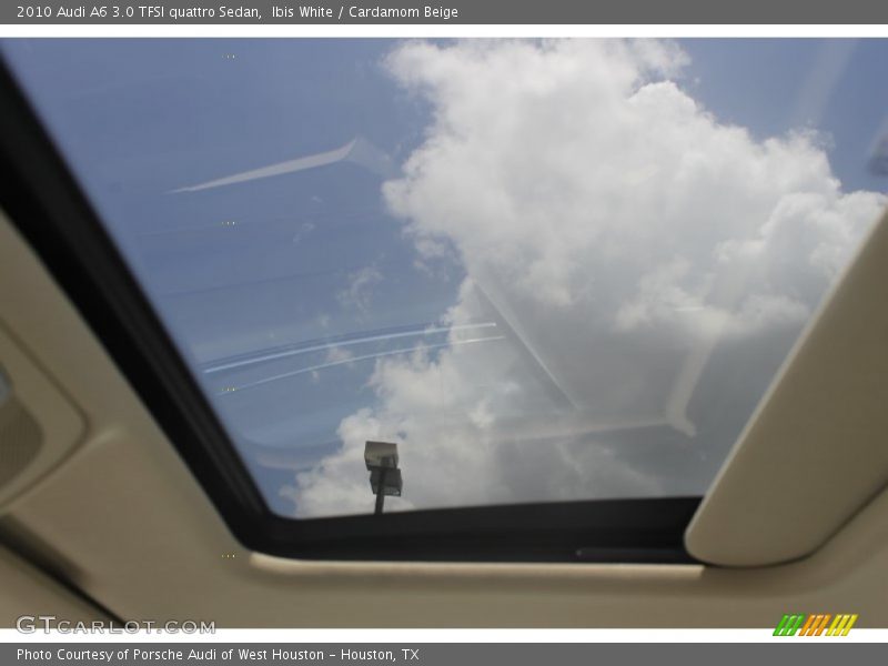 Ibis White / Cardamom Beige 2010 Audi A6 3.0 TFSI quattro Sedan